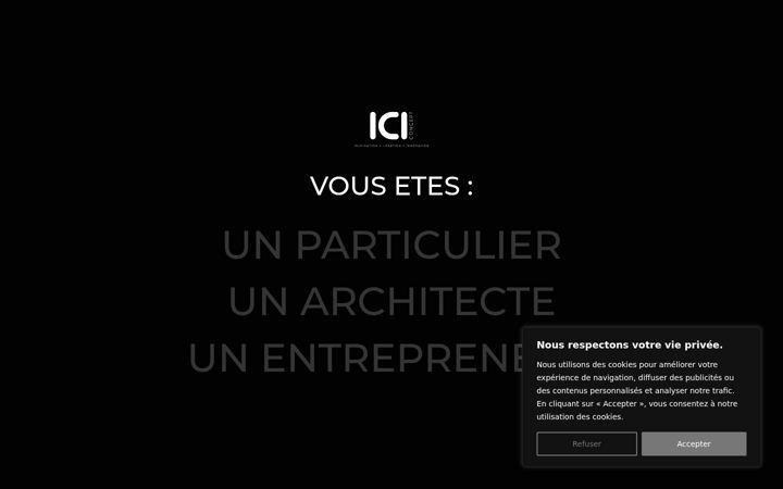 Screenshot of ici-concept.be