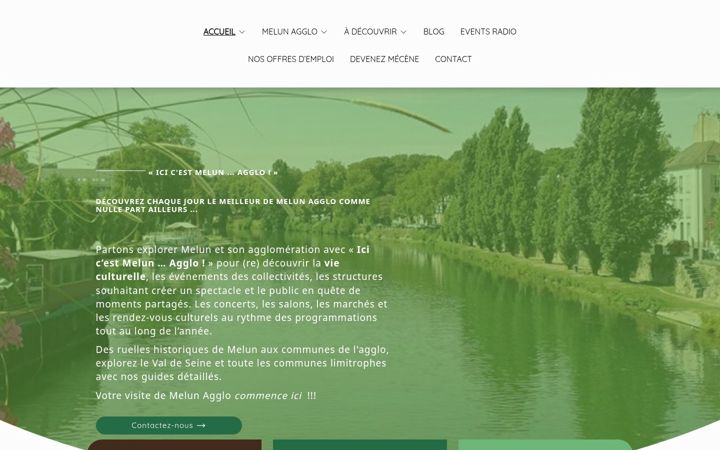 Screenshot of icicestmelunagglo.fr