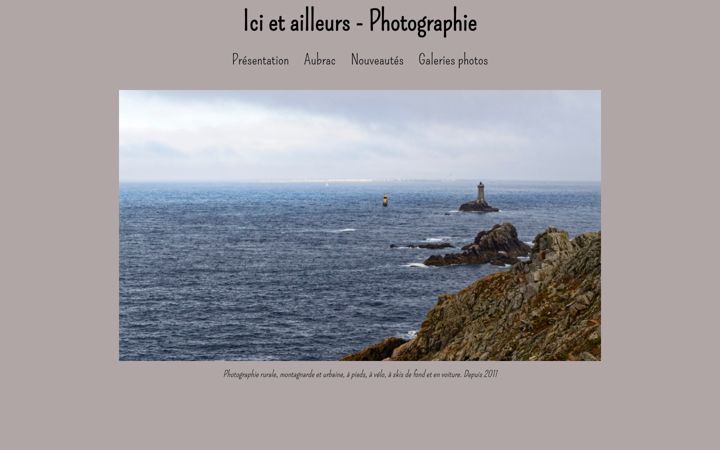 Screenshot of icietailleurs-photographie.com