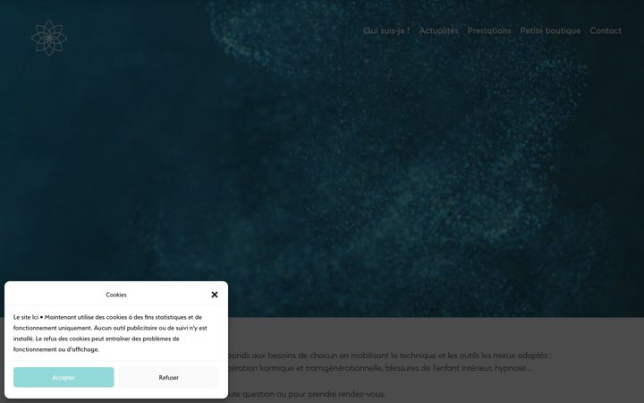 Screenshot of icimaintenant.net