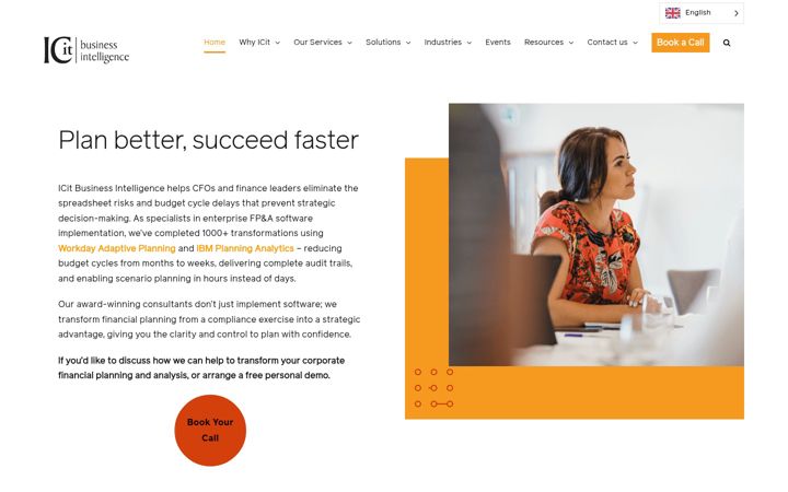 Screenshot of icitbi.com