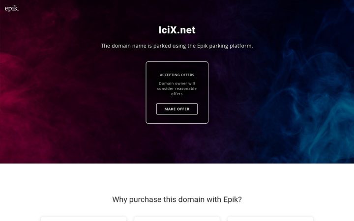 Screenshot of icix.net