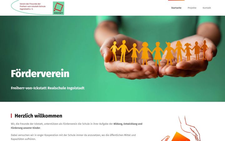 Screenshot of ickstattfreunde.de