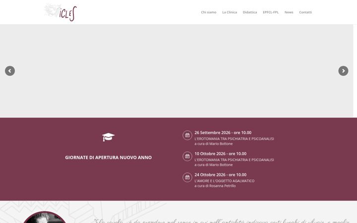 Screenshot of iclesfpl-napoli.com