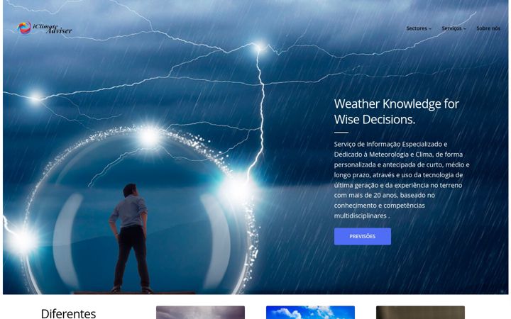 Screenshot of iclimateadviser.com