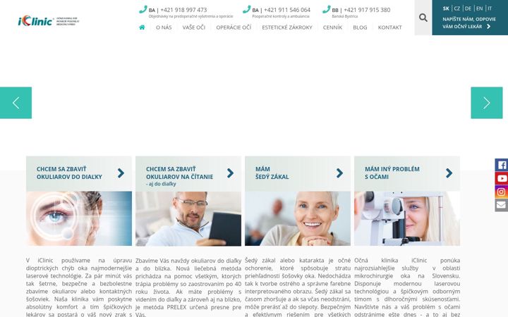 Screenshot of iclinic.sk