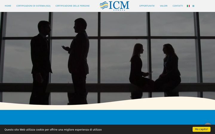 Screenshot of icmeuropa.it