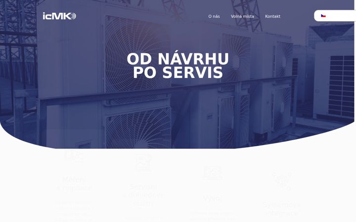 Screenshot of icmk.cz