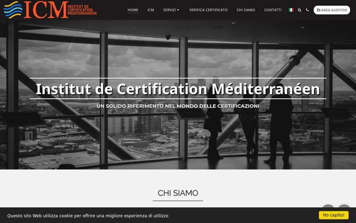 Screenshot of icmmediterraneen.org