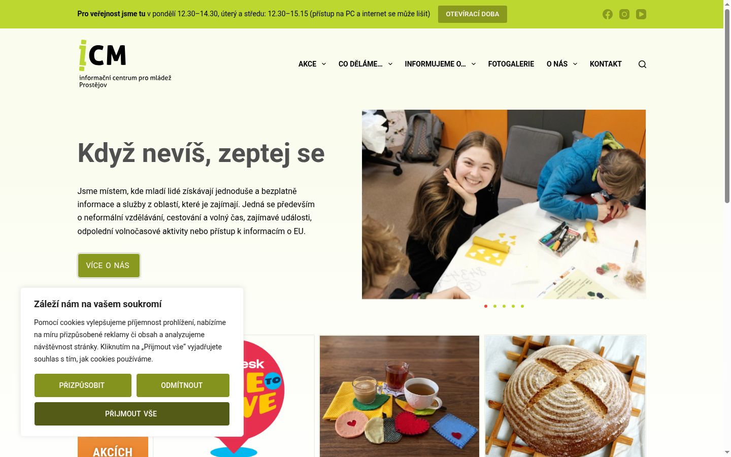 Zrzut ekranu banera zgody wyświetlanego przed jakąkolwiek interakcją