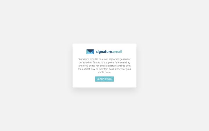 Screenshot of icns.email