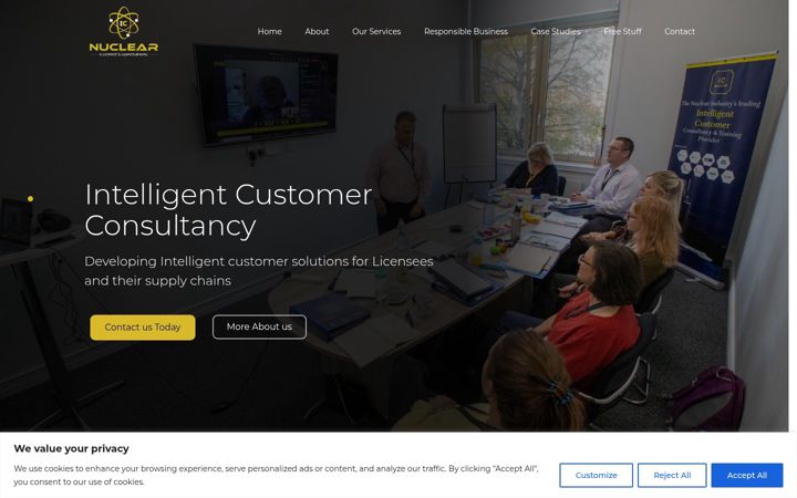 Screenshot of icnuclear.co.uk