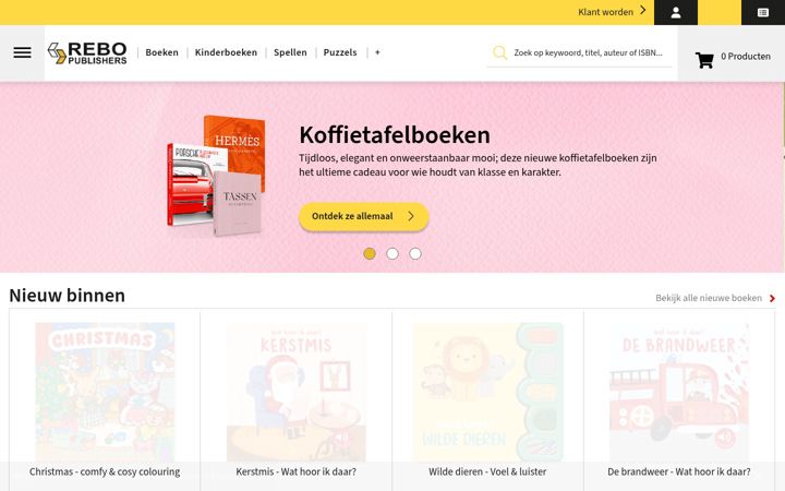 Screenshot of icob.nl