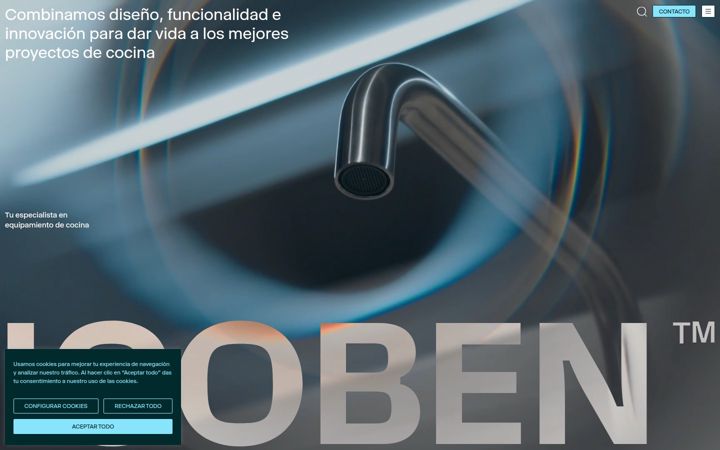 Screenshot of icoben.es