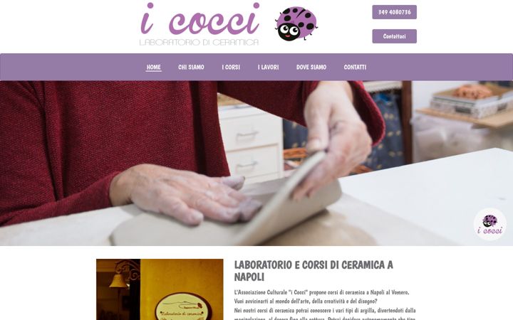 Screenshot of icocci.org