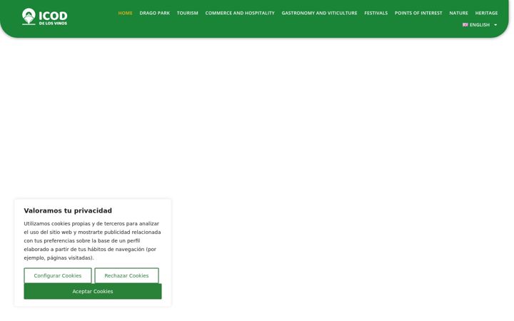 Screenshot of icoddelosvinosturismo.com