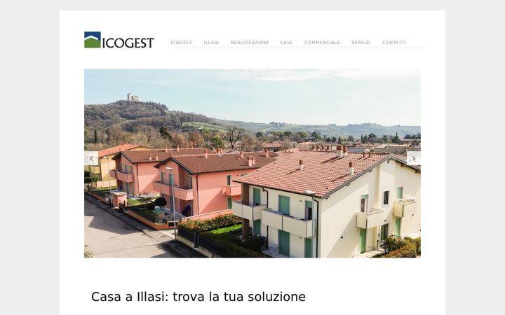 Screenshot of icogest.it