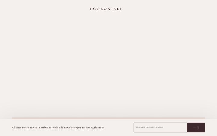 Screenshot of icoloniali.com