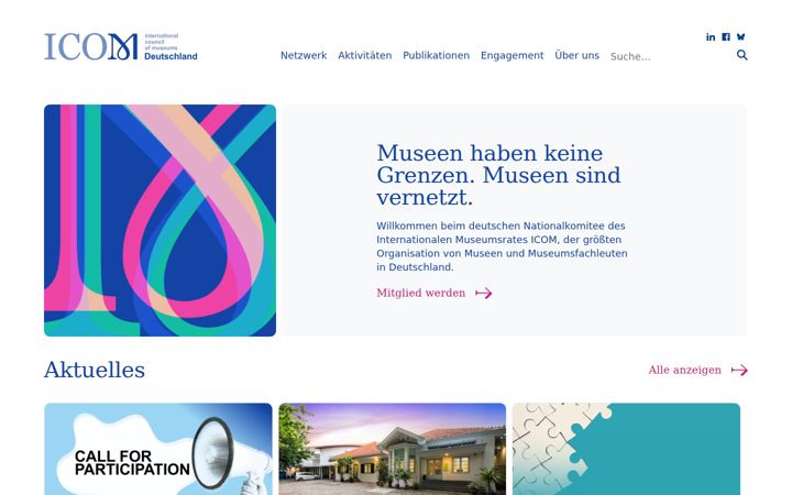 Screenshot of icom-deutschland.de