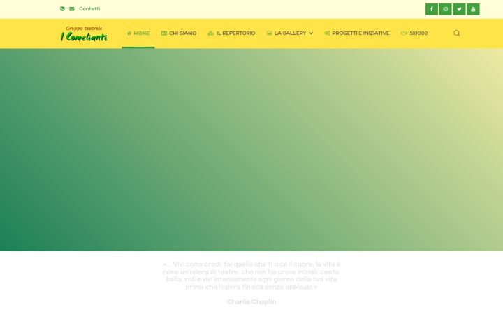Screenshot of icomelianti.it
