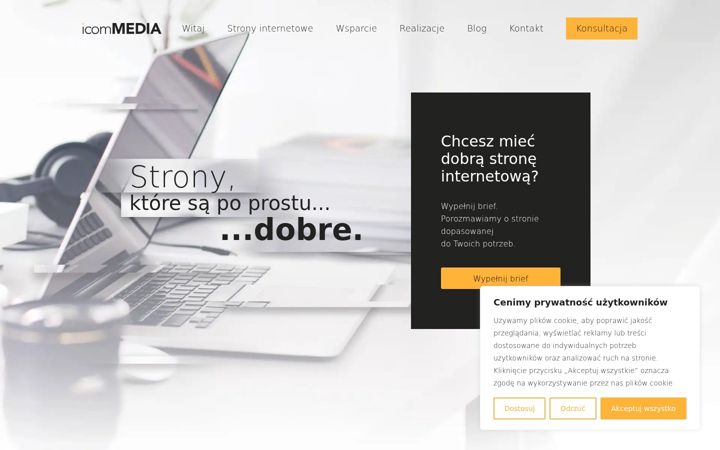 Screenshot of icommedia.pl