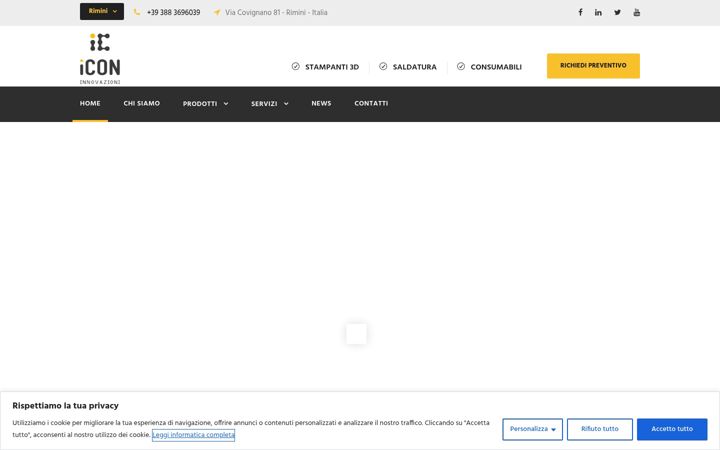 Screenshot of icon-innovazioni.com
