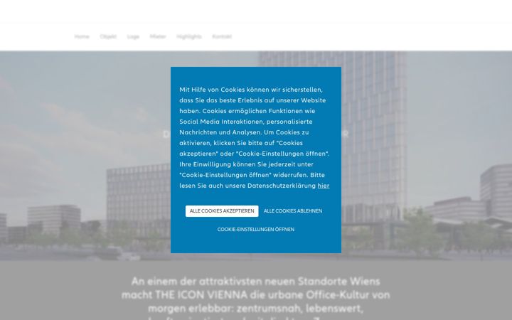 Screenshot of icon-vienna.org