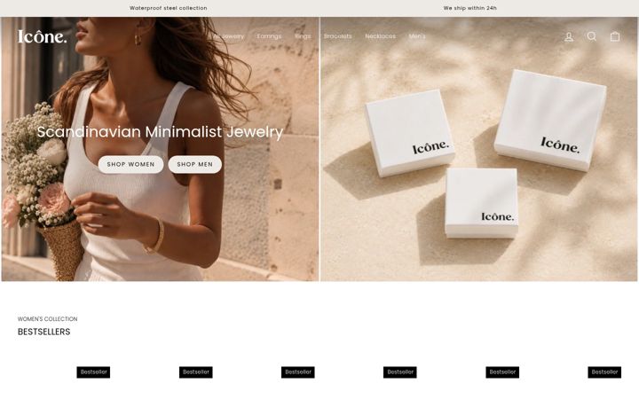Screenshot of iconestudios.com