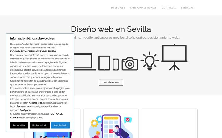 Screenshot of icongrafico.com