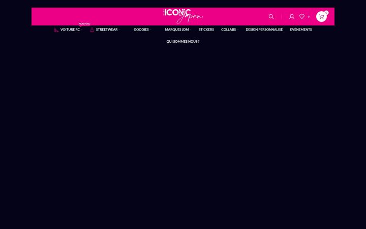 Screenshot of iconicjapan.fr