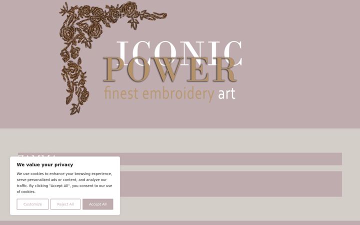 Screenshot of iconicpower.it