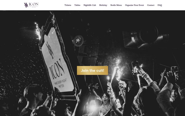 Screenshot of iconmadrid.com