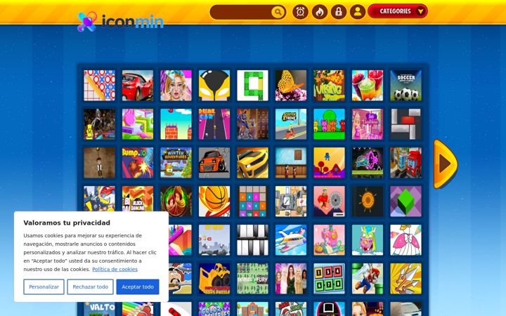 Screenshot of iconmin.com