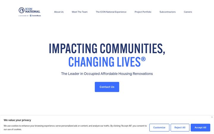 Screenshot of iconnational.com