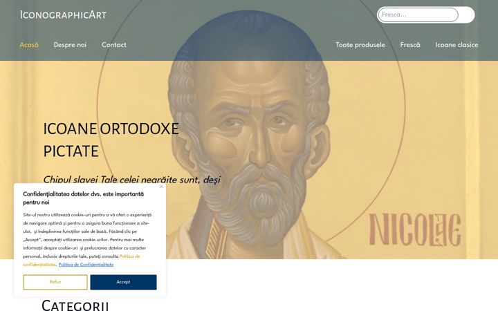Capture d'écran de iconographicart.com