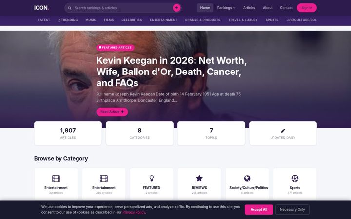 Screenshot of iconpolls.com