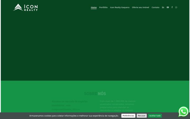 Screenshot of iconrealty.com.br