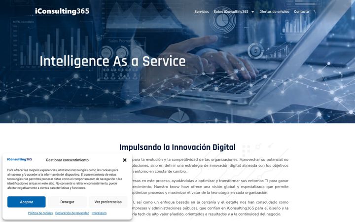 Screenshot of iconsulting365.com