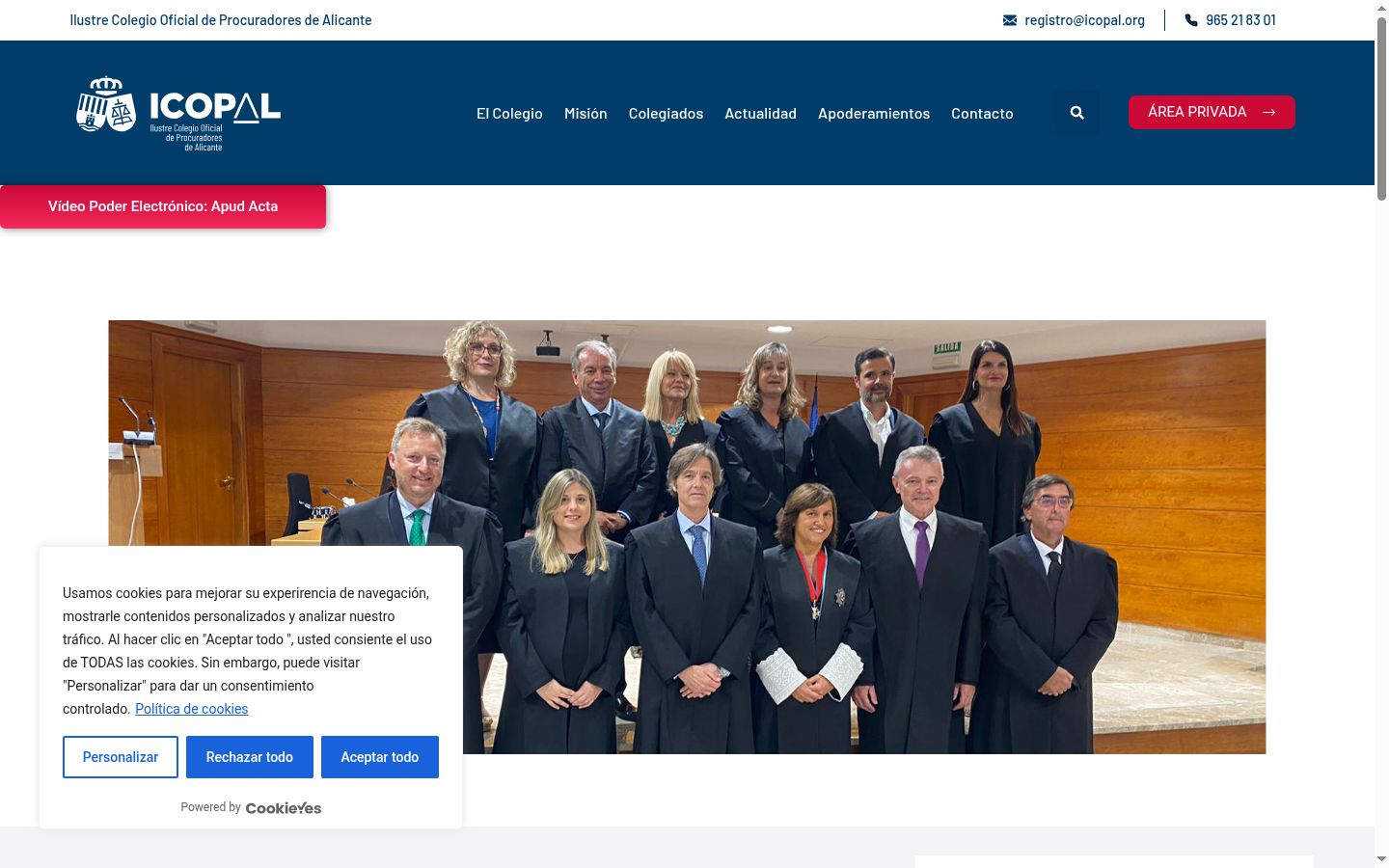 Screenshot tal-banner tal-kunsens muri qabel kwalunkwe interazzjoni