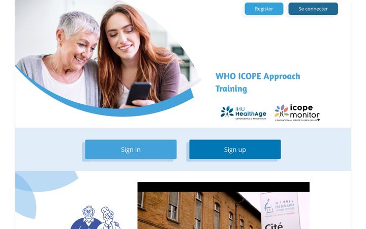 Screenshot of icope-formation.com