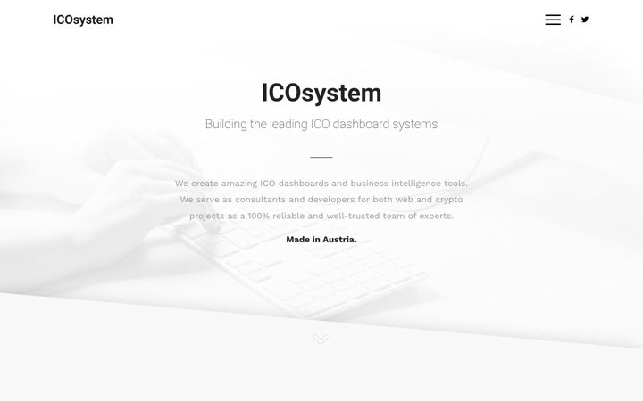 Screenshot of icosystem.at
