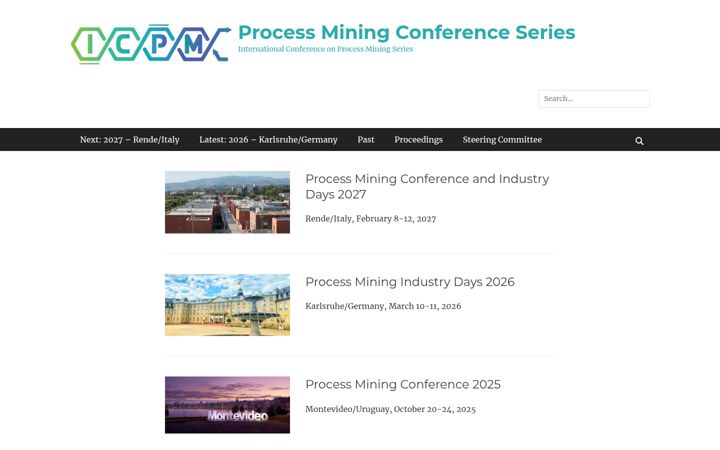 Screenshot of icpmconference.org