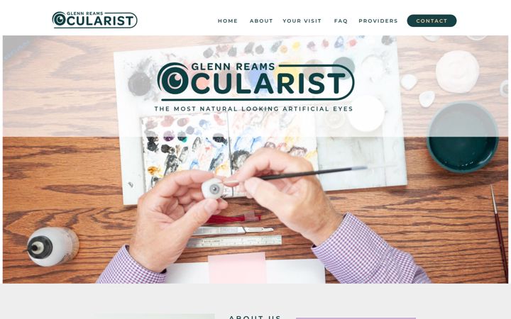 Screenshot of icrafteyes.com