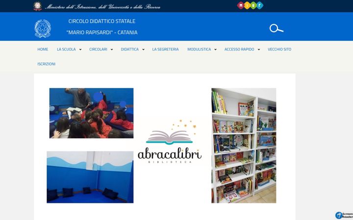 Screenshot of icrapisardialighierict.it
