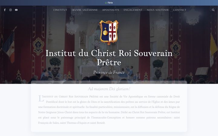 Screenshot of icrspfrance.fr