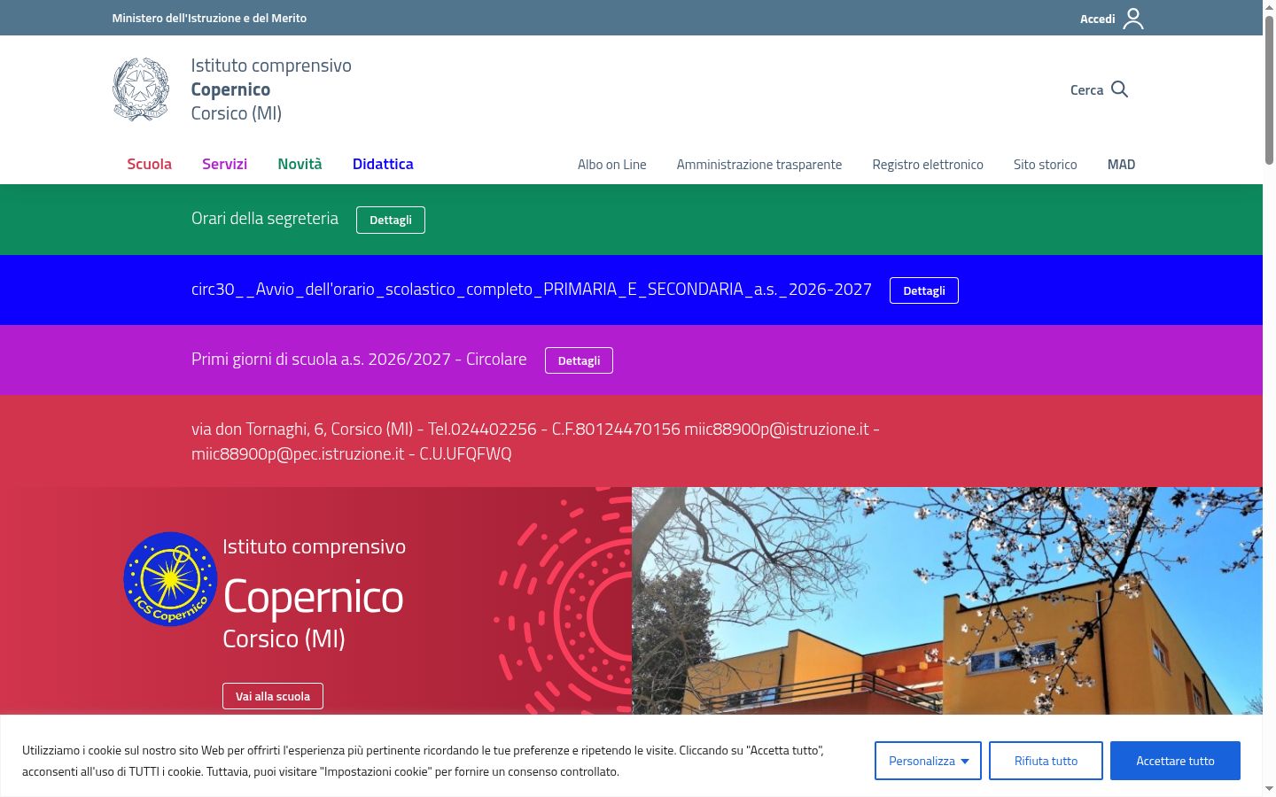 Snímek obrazovky baneru souhlasu zobrazeného před jakoukoli interakcí