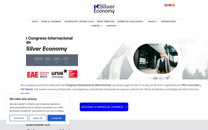 Screenshot of icsilvereconomy.com