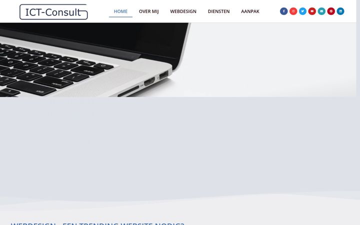 Screenshot of ict-consult.be