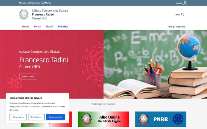 Screenshot of ictadini.edu.it