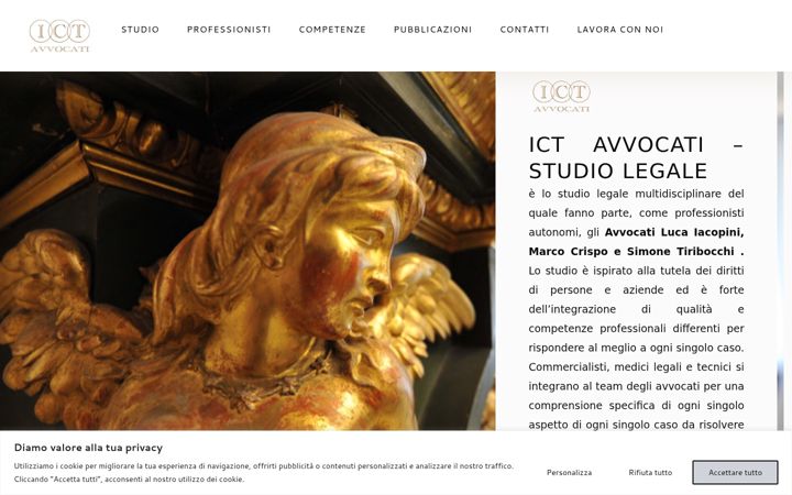 Screenshot of ictavvocati.it